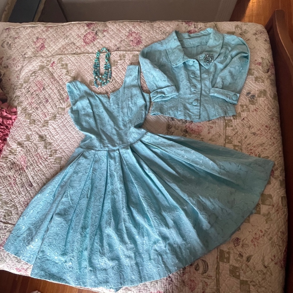 50’s dress with jacket